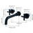  Wall Mounted Bathroom Sink Faucet With Double Cross Handle-68970950-68970948
