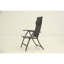 Ensemble de 2 chaises de patio pliantes en tissu textilène rembourré