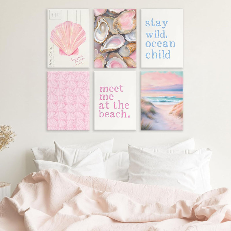 6 Piece Wrapped Canvas Print