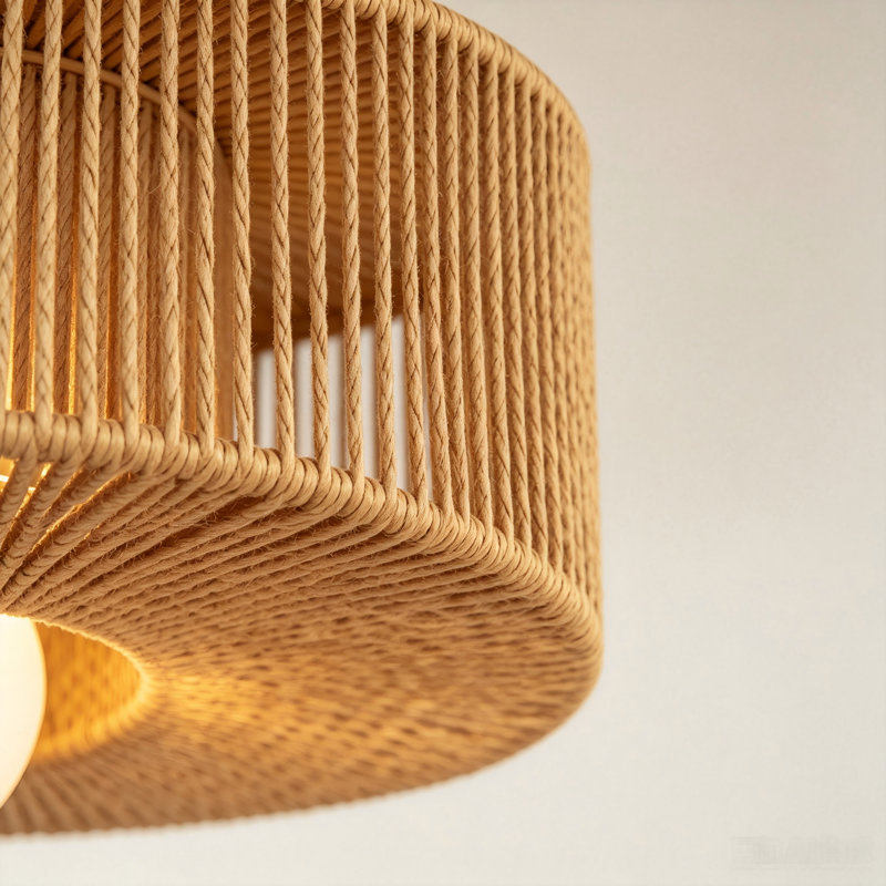 Plafonnier encastré 12,6 po Boho Farmhouse