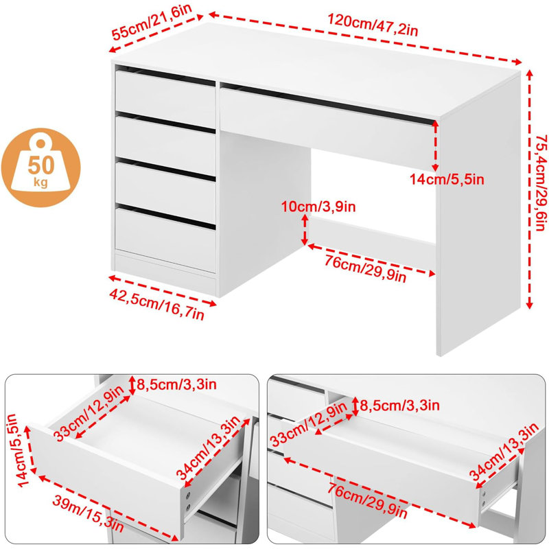 Raedene Computer Table