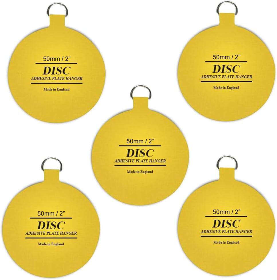 Adhesive, Plastic Decorative Plate