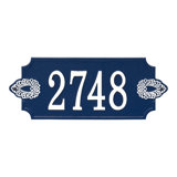 Sofia 1-Line Personalized Wall Address Plaque