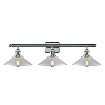 Éclairage pour salle de bain 3 lumières à intensité variable Newton St Loe
