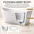 Dune 59 " L x 32 " W Freestanding and Mounting / Installation Required Soaking Solid Surface Bathtub-22940781
