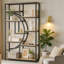 Alberico 174cm H x 95cm W Iron Bookcase-1161462578