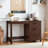 48'' Farmhouse Executive Desk With Storage, Wooden Home Office Desk With Drawer And Vintage Handle, Large Computer Writing Desk For Study, Bedroom, Living Room-238923379