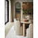 Aelin Geometric Hand Tufted Wool Ivory Area Rug
