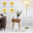 Super Bright LED Floor Lamp 8000 Lumens Dimmable 3000K Modern Design For Full Room Illumination