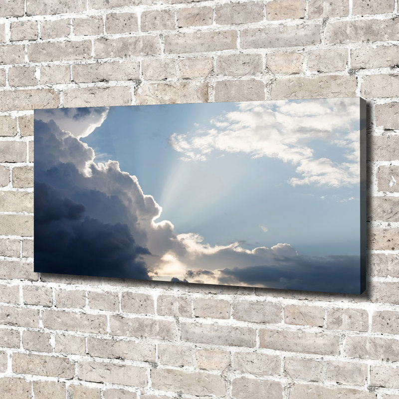 Clouds In The Sky - No Frame Print on Canvas