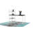 Versatile Reversible Wooden Desk for Efficient Work and Storage