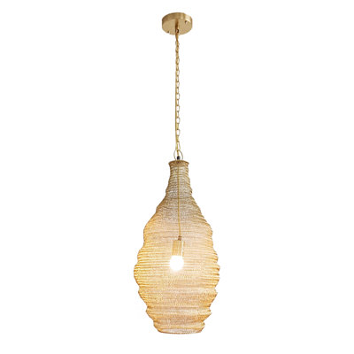 Luminaire suspendu panier 1 lumière A Advi
