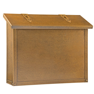 Monarch Metal Wall Mounted Mailbox