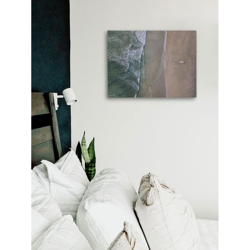 Salt + Water Print by Kristen M. Brown, 24" H x 18" W x 1.25" D, Wrapped Canvas