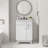 Modway Miles 23'' Free Standing Single Bathroom Vanity with Ceramic Top-92590954