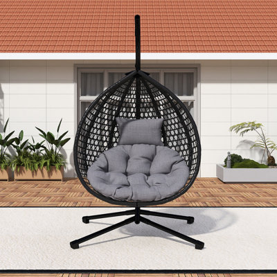 Fauteuil à œufs suspendu pour l'intérieur et l'extérieur