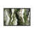 Toile avec cadre flottant argent