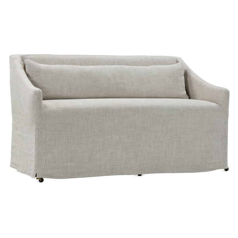 Odessa Slipcovered Banquette