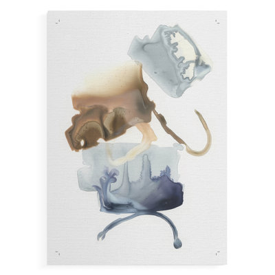 Lunar Geology I -Canvas Print Only - NOT FRAMED