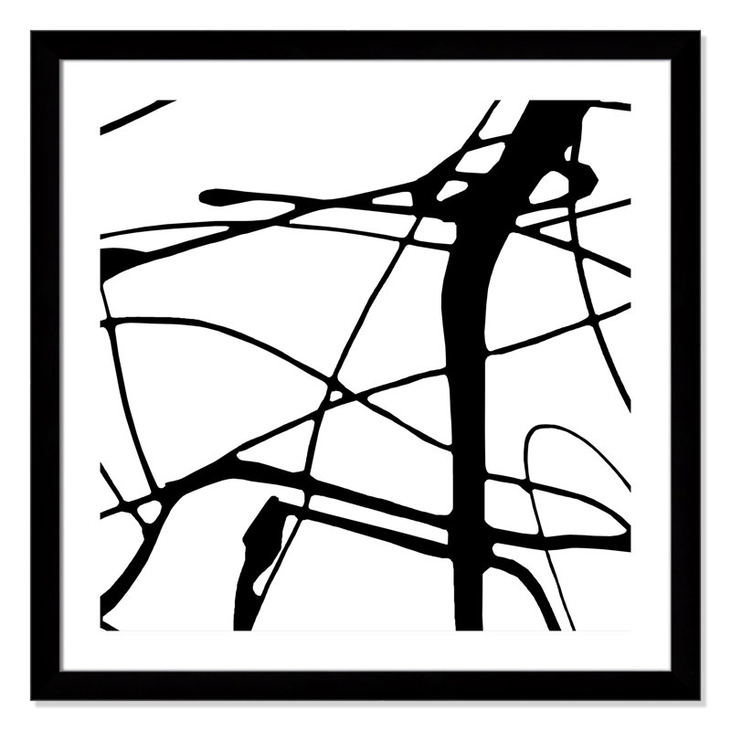 « intersection ii », impression encadrée