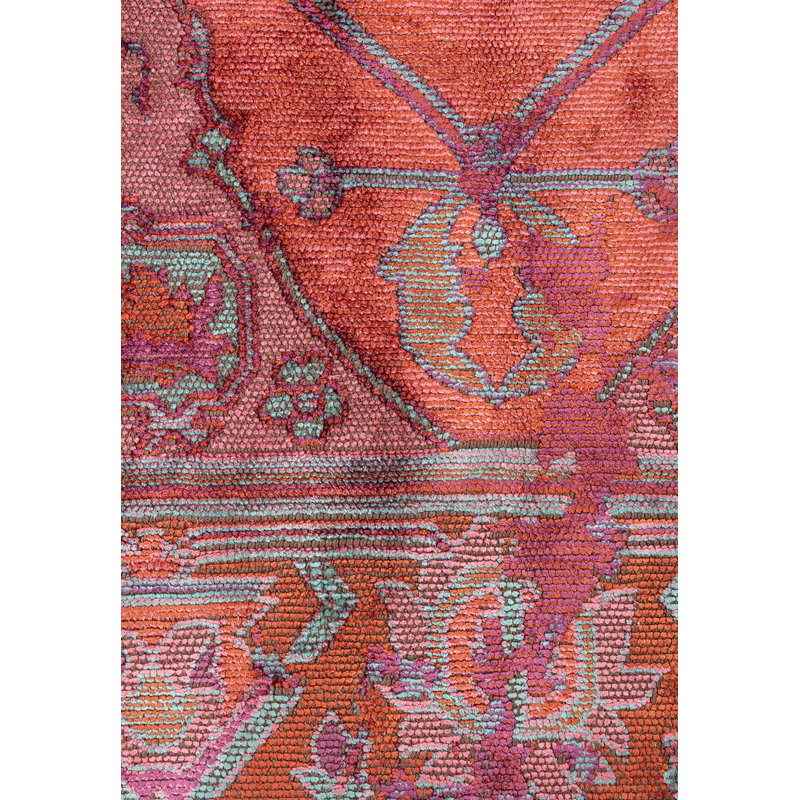 Danise Oriental Hand Loom Indoor / Outdoor Area Rug, Rectangle 5'3" x 7'6"