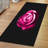 Delicate Floral Design with Pop on Soft Pile Printed Rug - A Chic Addition to Your Home Decor-207645825