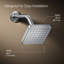 Pomme de douche à fonction unique Venza, 1,5 gallon par minute-110315456