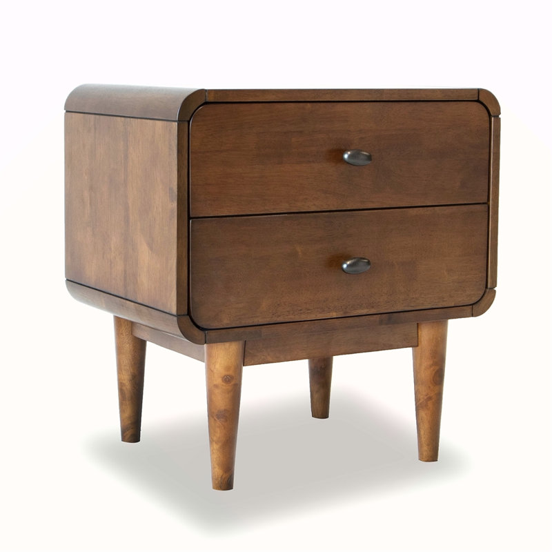 Table de chevet de style moderne Mid-Century