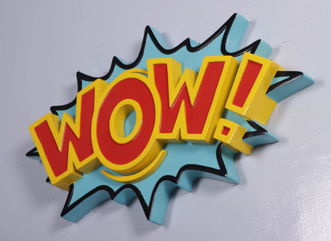 Dimmit Wow Wall Art