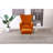 Membrano Modern Accent Chair With Ottoman, Comfy Armchair For Living Room, Bedroom, Apartment, Office-885382878