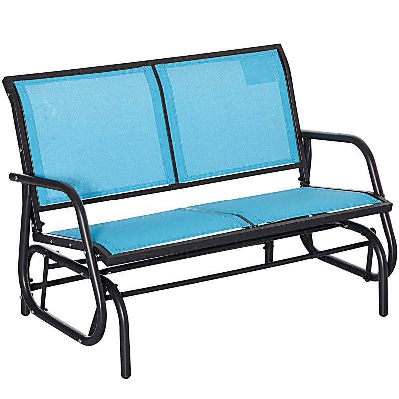 Causeuse de balançoire double pour 2 personnes, Bleu