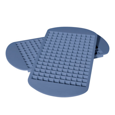 Ensemble de 2 plateaux à glace pilée - bleu