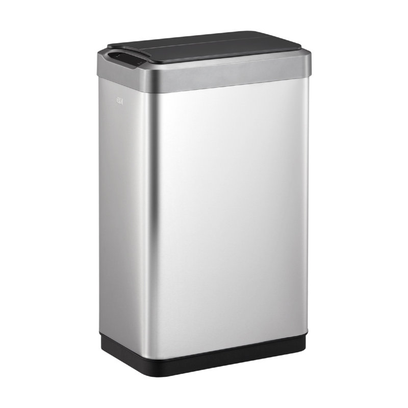Stainless Steel 13.2 Gallon Motion Sensor Trash Can