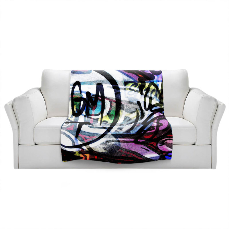 Hand Woven Throw Blanket, 68" x 80"