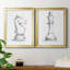 Chess Room Study I - Ensemble de 2 reproductions d'art sur toile-947961070-947961069