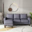 Canapé en forme de L avec repose-pieds Modern Living-1914865922