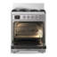 Majestic III Series 30 Inch Dual Fuel Range with 5 Sealed Burners in Emerald Green (Natural Gas, Burnished Trim)-1045611394-1045611443-1045611451