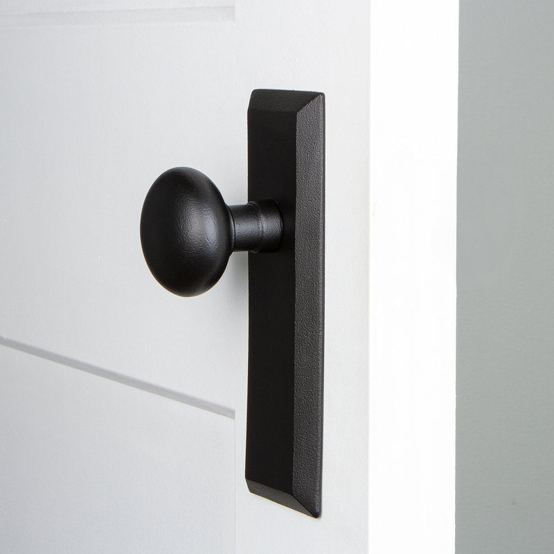 Ageless Iron Keep Plate with Keep Knob