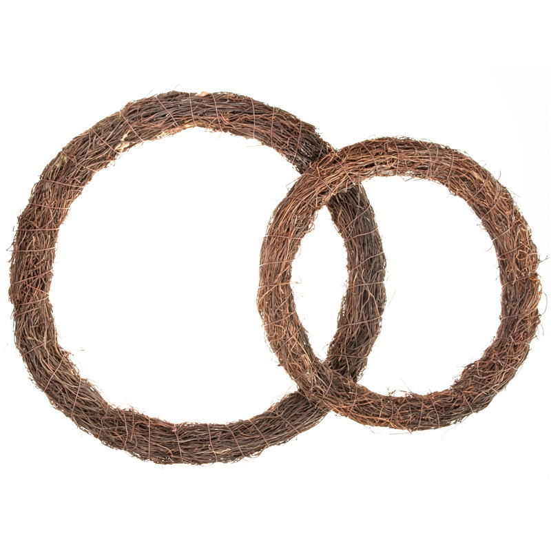 Dried Driftwood Twig Wreath