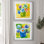 «Sunny Day Bouquet III», ensemble de 2 reproductions d'art