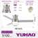 Amici Modern 48'' Flush Mount Ceiling Fan with LED Lights and Remote Control