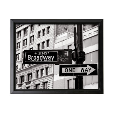Plaque de rue Broadway