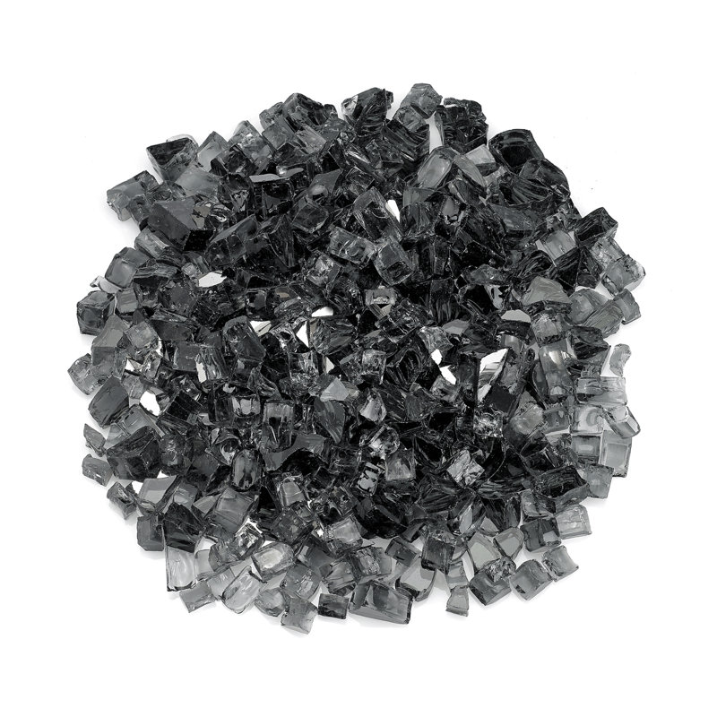 10 lb Verre de feu réfléchissant, Gris