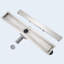 360° Rotating Linear Shower Drain Complete Set with Odor Stop and Hair Strainer, 2-in-1 Tile Insert,304 Stainless Steel, 50-70cm-132222925