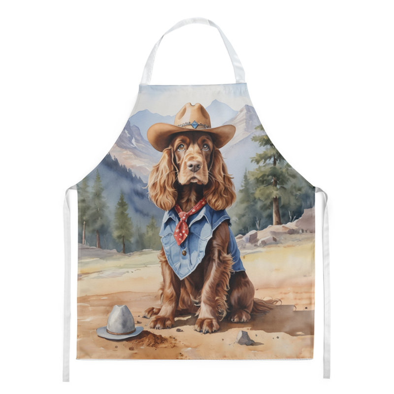No Pattern Bib Apron