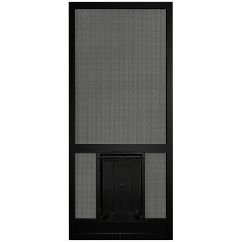 Slab Screen Door, Black