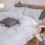 Ensemble de housse de couette 100% coton délavé Bestouch Bestouch-114986046-114986044