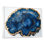 Crystal Mysteries Of Aqua Wood Slice I - Art mural arbre
