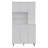 Tigard 1-Shelf 1-Drawer Pantry Cabinet White