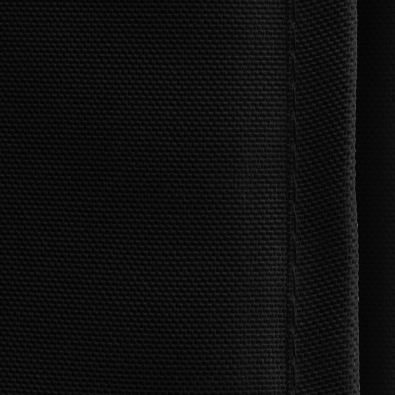  Rectangular Fitted Tablecloth, Black, 48" x 24"